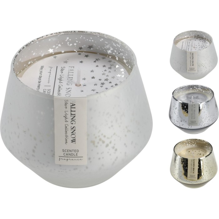 CANDELA IN VASETTO DI VETRO 8C